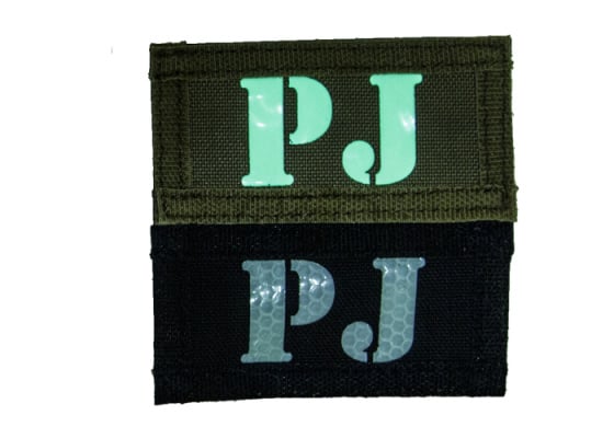 Emerson "PJ" Reversible Velcro Glow In Dark I.R. Patch ( Brown / Black )