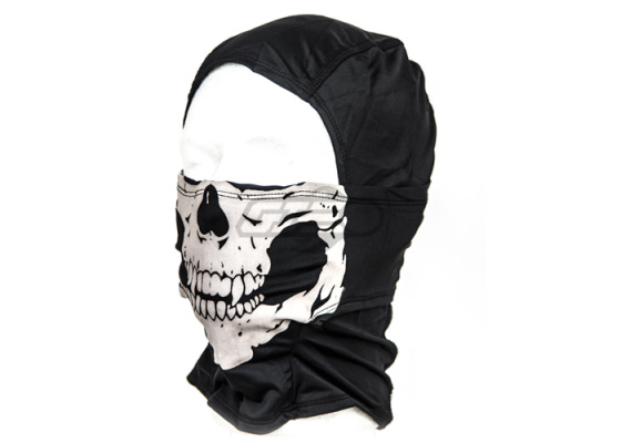 Emerson Skull Glow In The Dark Balaclava ( Black )