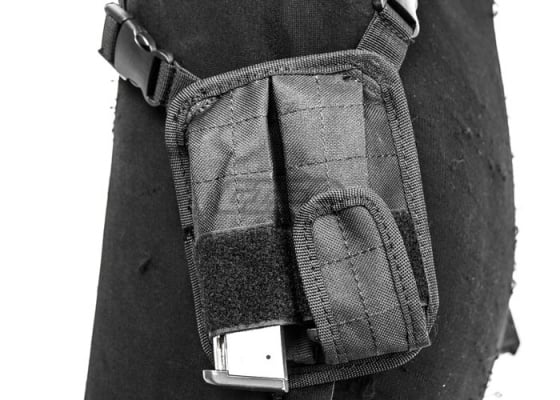 Lancer Tactical Vertical Shoulder Holster ( Black )