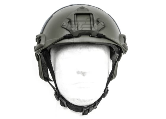 Lancer Tactical Ballistic Type Basic Version Helmet Helmet w/ Retractable Visor ( Foliage )