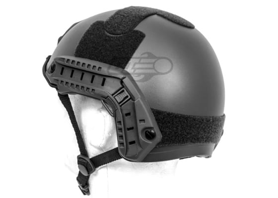 Lancer Tactical Ballistic Type Basic Version Helmet Helmet w/ Retractable Visor ( Black )