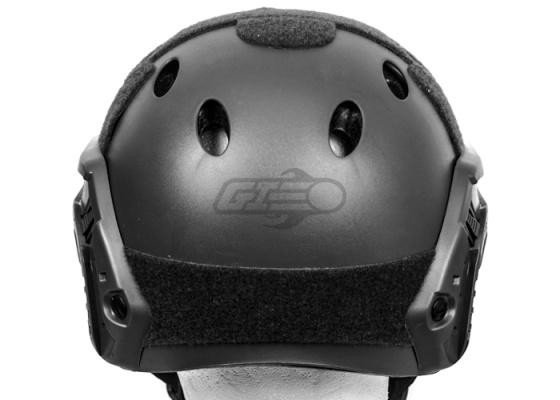 Lancer Tactical PJ Type Basic Version Helmet w/ Retractable Visor ( Black )