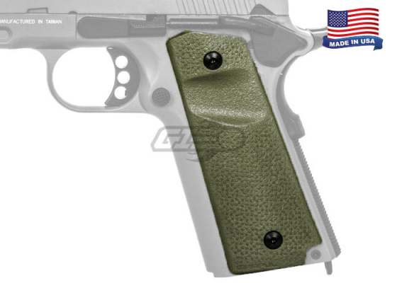 Magpul USA MOE 1911 Grip Panel w/ TSP Texture ( OD Green )