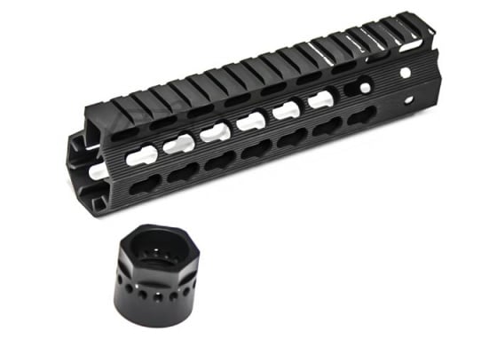 Madbull Strike Industries 7" KeyMod Handguard Rail System ( Black )