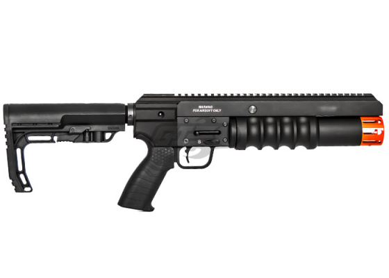 Madbull Airsoft Spike Havoc 12 Stand Alone BB Shower Grenade Launcher w/ MFT Minimalist Stock