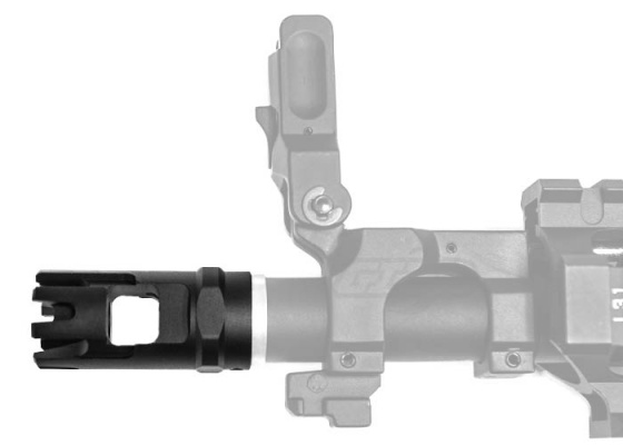 Madbull Airsoft Strike Industries Checkmate CCW Compensator ( Black )