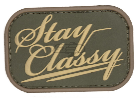 Mil-Spec Monkey Stay Classy PVC Patch ( Multicam )