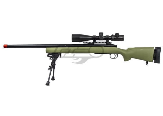 Modify M24 Bolt Action Spring Sniper Airsoft Rifle ( OD Green )