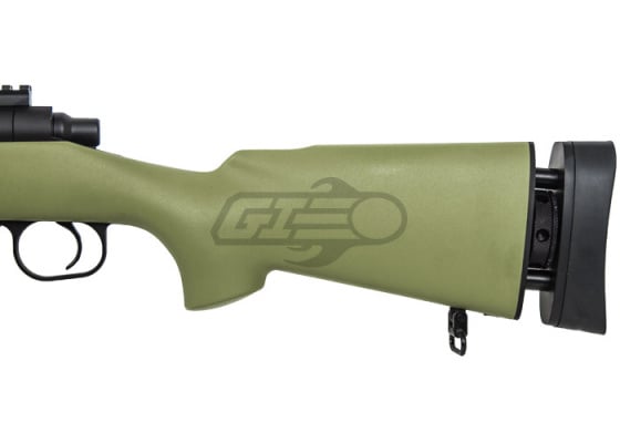 Modify M24 Bolt Action Spring Sniper Airsoft Rifle ( OD Green )