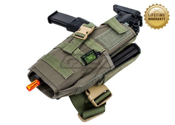 Pantac USA 1000D Cordura H&K MP7 Dropleg Holster ( Ranger Green )