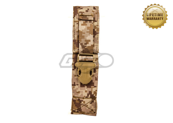 Pantac USA 1000D Cordura Molle Silencer / Airsoft Barrel Extension Pouch ( Desert Digital )