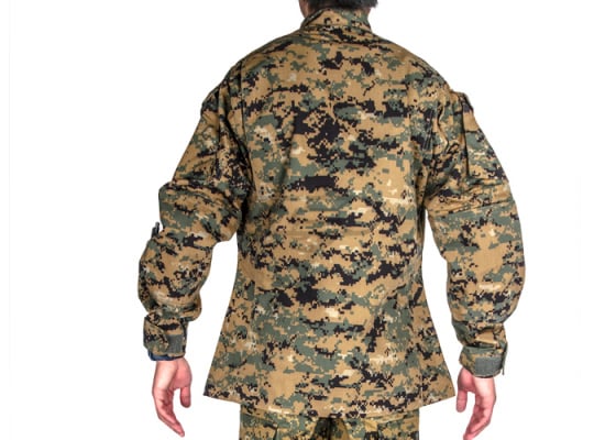 Propper Battle Rip ACU BDU Coat ( Woodland Digital / XS / Regular )