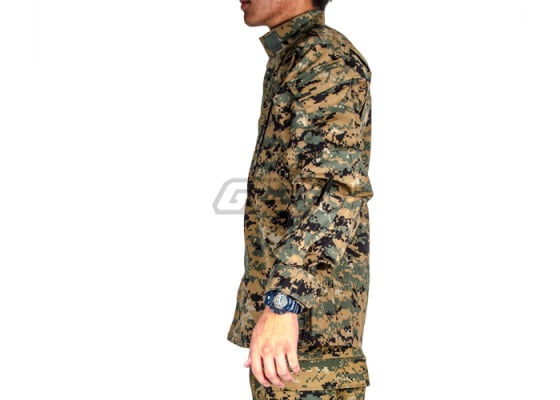 Propper Battle Rip ACU BDU Coat ( Woodland Digital / XS / Regular )