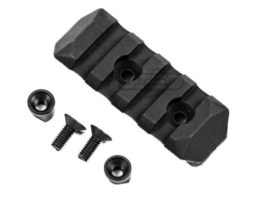 PTS Enhanced KeyMod 4 Slots Rail Section ( Black )