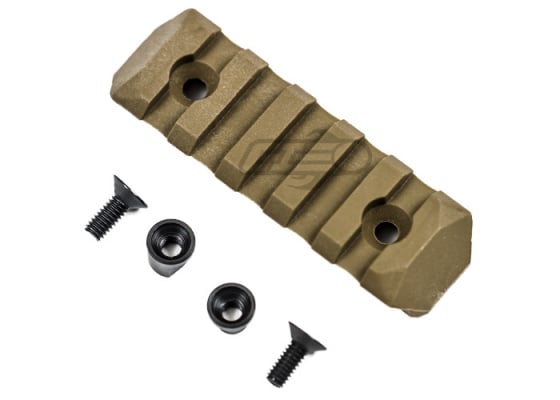 PTS Enhanced KeyMod 5 Slots Rail Section ( Flat Dark Earth )