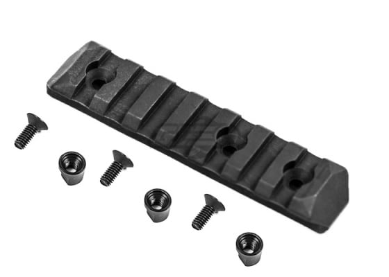 PTS Enhanced KeyMod 7 Slots Rail Section ( Black )