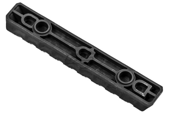 PTS Enhanced KeyMod 9 Slots Rail Section ( Black )