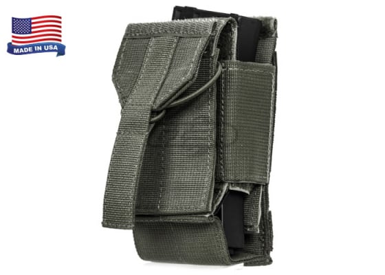 R-Tactical Tacsim MK2 Reflex M4 Magazine Pouch ( Ranger Green )