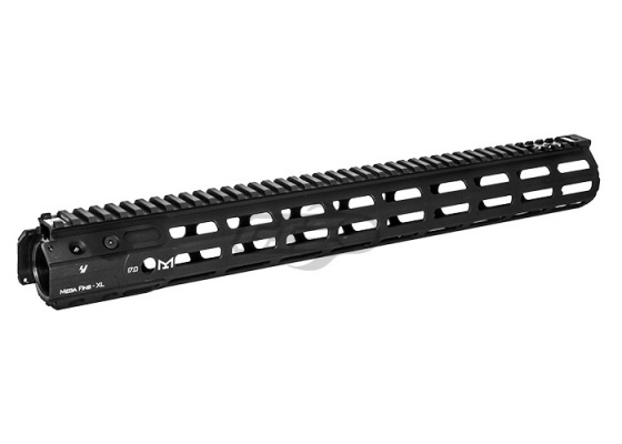 Strike Industries 17" Mega Fins XL M-LOK Real Firearm Handguard ( Black )