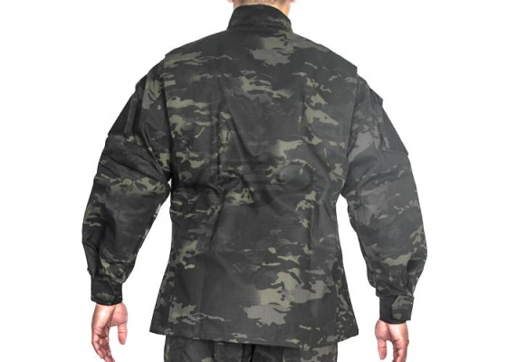 Tru-Spec Tactical Response BDU Shirt ( Multicam Black / M / Short )
