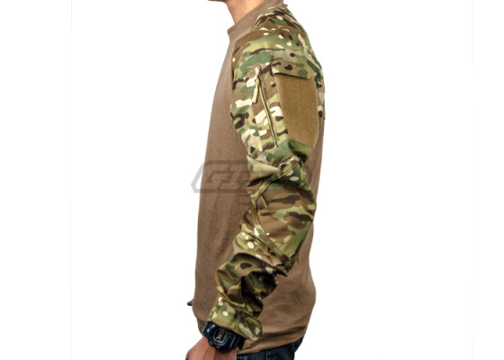 Tru-Spec Combat Shirt ( Multicam - Coyote / MD / Regular )