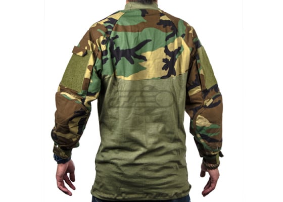 Tru-Spec Combat Shirt ( Woodland / LG / Regular )