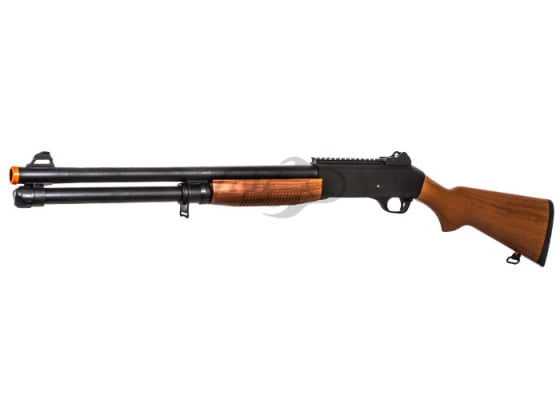 UK Arms M186B 1014 Spring Airsoft Shotgun ( Imitation Wood )