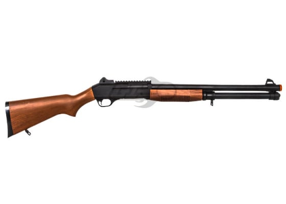 UK Arms M186B 1014 Spring Airsoft Shotgun ( Imitation Wood )