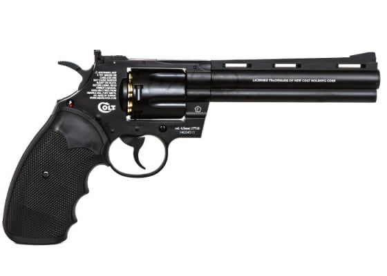 Umarex Colt Python .177/4.5mm CO2 BB Revolver Airgun ( Black )