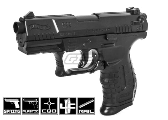 Elite Force Walther P22 Spring Airsoft Pistol ( Black )