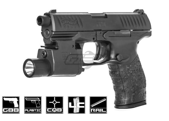 Elite Force Walther PPQ Mod 2 GBB Airsoft Pistol ( Black )
