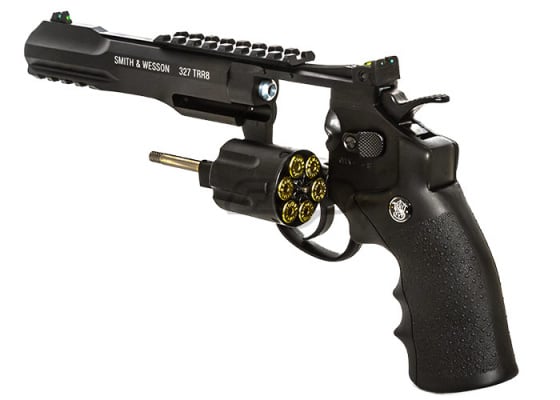 Umarex S&W 327 TRR8 .177/4.5mm CO2 Revolver Airgun ( Black )