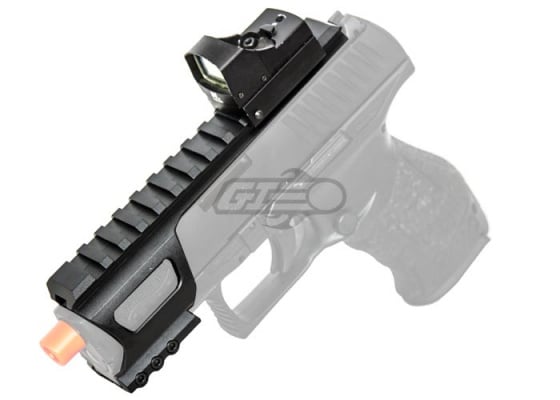 Walther PPQ GBB Full Metal Accessory Rail