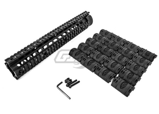 UTG PRO Model 4/15 13" Rifle Handguard Rail System ( Black )