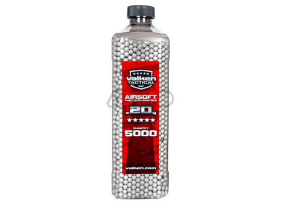 Valken Tactical .20g 5000 ct. BBs ( White )