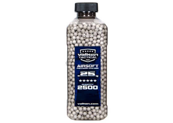 Valken Tactical .25g 2500 ct. BBs ( White )