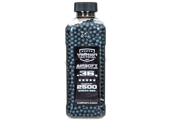Valken Tactical .36g 2500 ct. BBs ( Aqua )