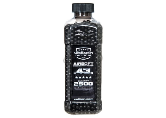 Valken Tactical .43g 2500 ct. BBs ( Black )