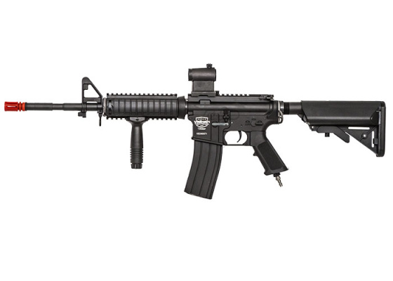 Valken V12 SOPMOD M4 Carbine HPA Airsoft Rifle ( Black )