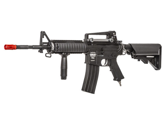 Valken V12 SOPMOD M4 Carbine HPA Airsoft Rifle ( Black )