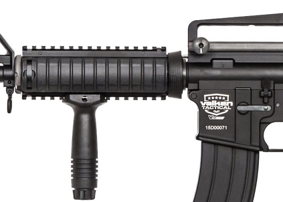 Valken V12 SOPMOD M4 Carbine HPA Airsoft Rifle ( Black )