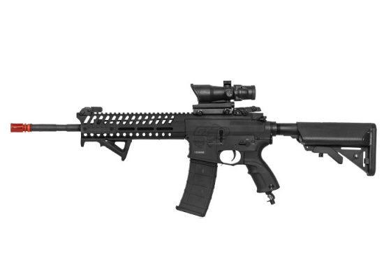 Valken V12 Optima Block II M4 Carbine HPA Airsoft Rifle ( Black )