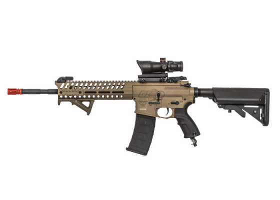 Valken V12 Optima Block II M4 Carbine HPA Airsoft Rifle ( Tan / Black )