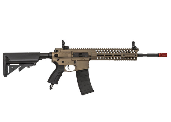 Valken V12 Optima Block II M4 Carbine HPA Airsoft Rifle ( Tan / Black )