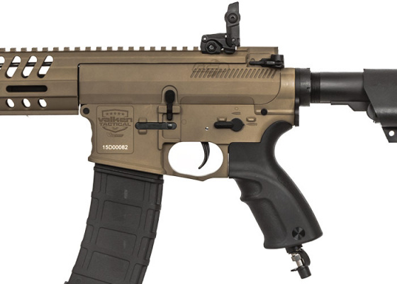 Valken V12 Optima Block II M4 Carbine HPA Airsoft Rifle ( Tan / Black )