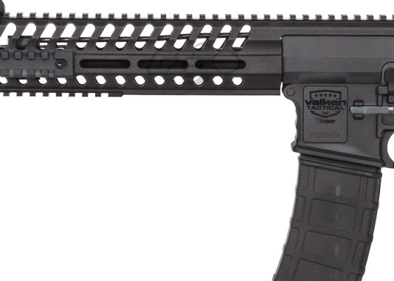 Valken V12 Optima Block I M4 Carbine HPA Airsoft Rifle ( Black )