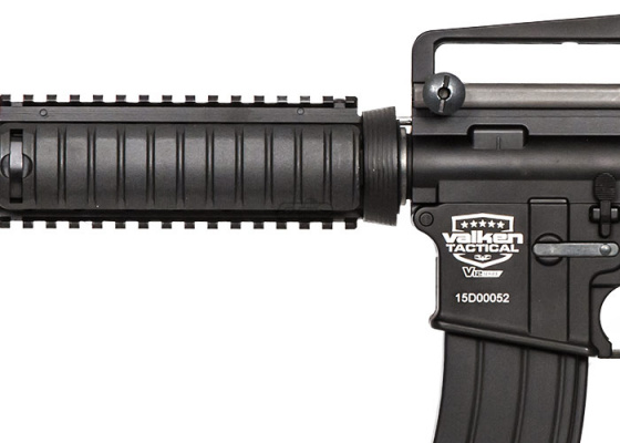 Valken V12 SBR M4 Carbine HPA Airsoft Rifle ( Black )