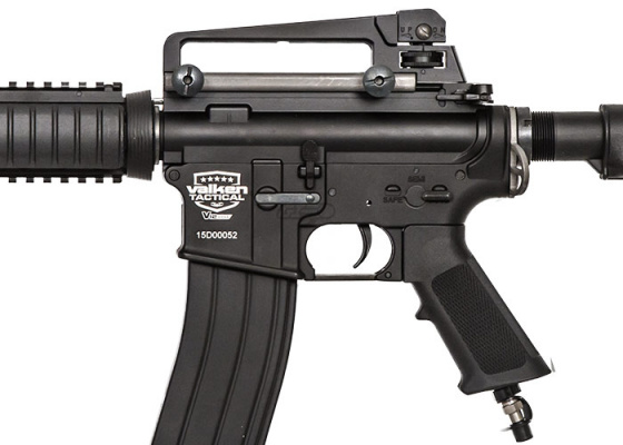 Valken V12 SBR M4 Carbine HPA Airsoft Rifle ( Black )