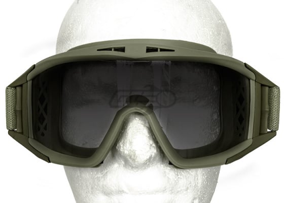 Valken V-TAC Tango Airsoft Goggles w/ 3 Color Lenses ( OD )
