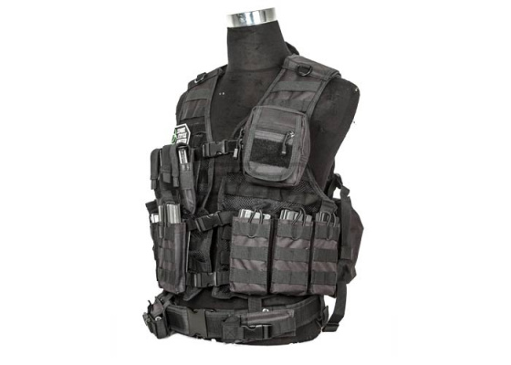 VISM Zombie Zombat Tactical Vest Kit ( Black )